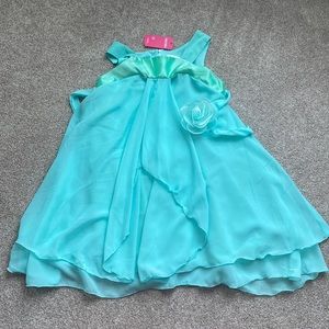 Teal dress, never worn.